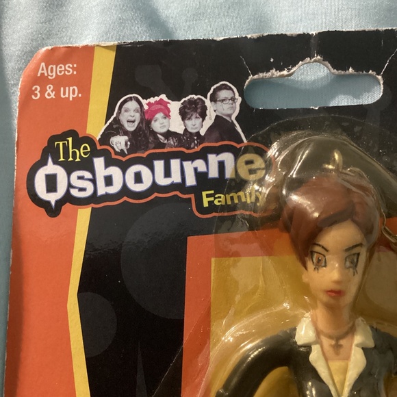 NEW The Osbourne Family SHARON OSBOURNE Bendable Keychain 2002 - Picture 8 of 8